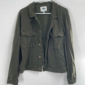 Dark green jacket
